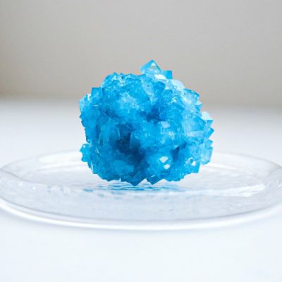 青の人工結晶