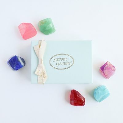 【Savons Gemme】宝石石鹸 リトルジェム 6種セット