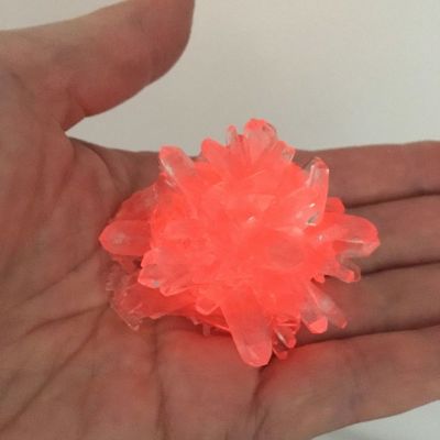夜光結晶育成キット -Pinky Orange-