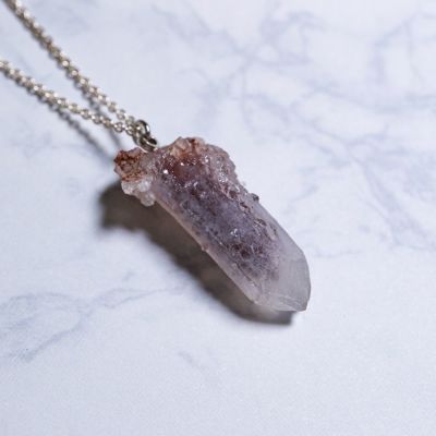 【TROZO】ルチル入り水晶のネックレス