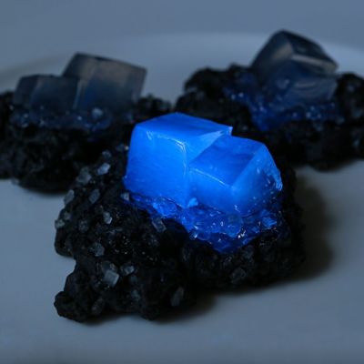 結晶ロックケーキ ［蛍光蛍石・単品］