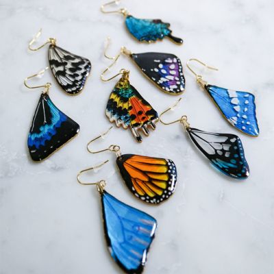 【ikimonono】ピアス　翅