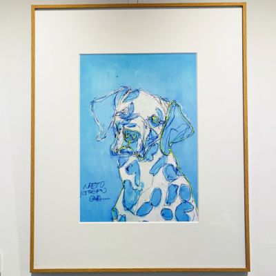 【北村直登】絵を描くのが好きだったダルメシアン