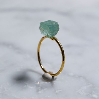 【TROZO】アクアマリンのリング