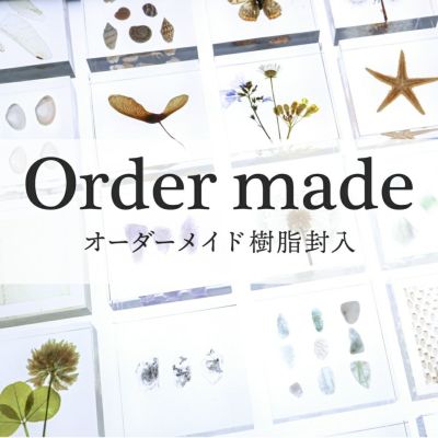 オーダーメイド 樹脂封入